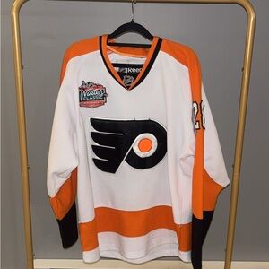 Reebok NHL Winter Classic Jersey - Orange, Black, White Philadelphia Flyers